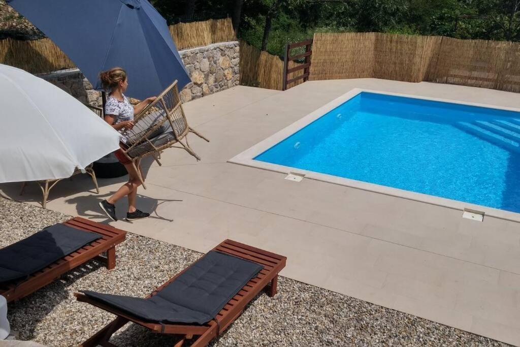 Holiday Home Brgud With Private Pool Near Opatija Jurdani Eksteriør billede